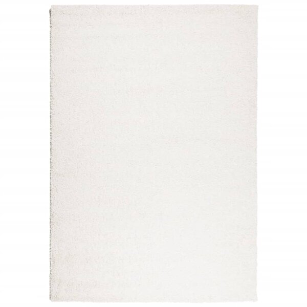 vidaXL Tapis shaggy PAMPLONA poils longs moderne crème 120x170 cm