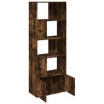 vidaXL Bibliothèque chêne fumé 70x36x189 cm bois d'ingénierie