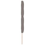 vidaXL Tête de lit LED avec bandes LED Taupe 144 cm tissu