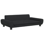 vidaXL Canapé pour enfants noir 100x54x33 cm velours