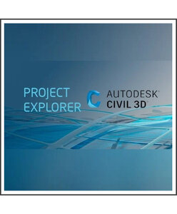 Autodesk Civil 3D Project Explorer 2025 - Clé licence à télécharger