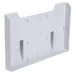 Support Mural pour Trieur A4 Horizontal Gris Lumière EXACOMPTA