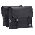 Willex sac double de vélo 46 l noir