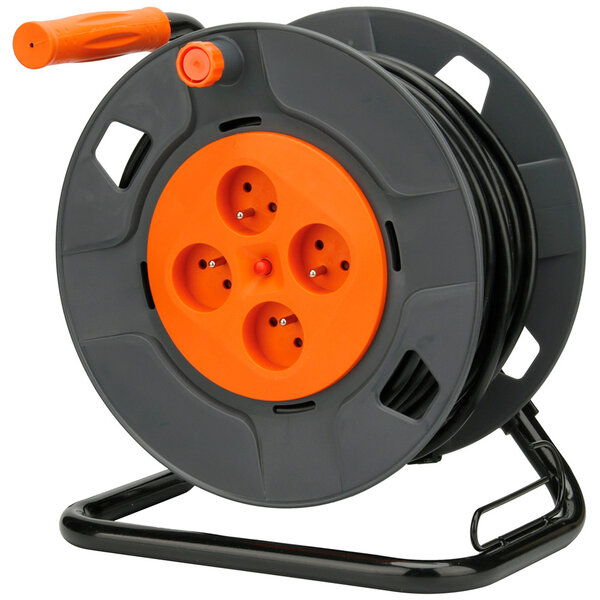 Enrouleur bricolage - 4 prises 16A - 3G1 5mm² - 40m - Zenitech