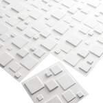 WallArt Panneaux muraux 3D 24 Pièces GA-WA09 carrés