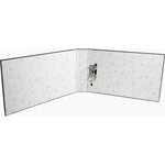 Classeur à levier en carton gris A3 à l'italienne dos 70mm EXACOMPTA