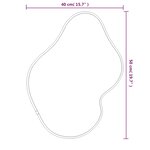 vidaXL Miroir mural Doré 50x40 cm