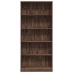 vidaXL Bibliothèque chêne marron 80x24x176 cm bois d'ingénierie