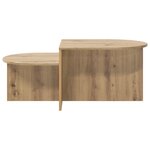 vidaXL Table basse Chêne artisanal 100 x 50 x 40 cm Bois d'ingénierie