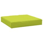 vidaXL Coussins de palette lot de 2 vert vif tissu oxford