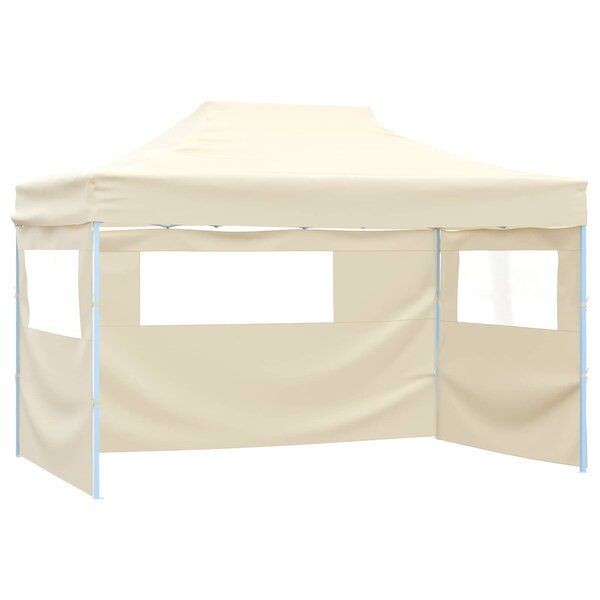 vidaXL Tente de fête Crème 280 x 410 x 315 cm Tissu Oxford
