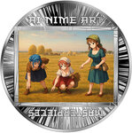 Monnaie GLEANERS Ai-nime Art Masterpieces Argent 500 Francs Cameroon 2025 (PRÉCOMMANDE)