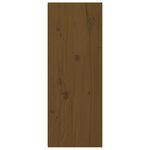 vidaXL Armoire murale Marron miel 30x30x80 cm Bois de pin massif