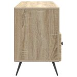 vidaXL Meuble TV Chêne Sonoma 102 x 34 5 x 50 cm Bois d'ingénierie