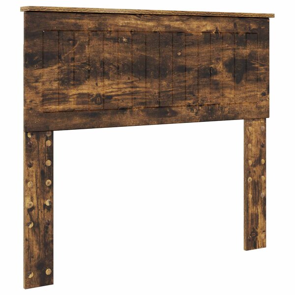 vidaXL Tête de lit Chêne fumé 100 cm Bois d'ingénierie