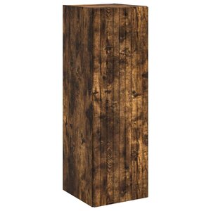 vidaXL Cabinet de Salle de Bain Mural Chêne fumé 33 x 34 5 x 100 cm
