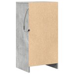 vidaXL Buffet avec LED gris béton 42 5x34x85 cm bois d'ingénierie