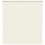 vidaXL Store enrouleur occultant 164 4 x 175 cm  largeur du tissu 160 cm  blanc cassé