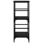 vidaXL Bibliothèque noir 50x33x82 cm bois d'ingénierie