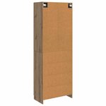 vidaXL Ensemble de Meubles 2 Pièces Chêne artisanal 66 x 34 5 x 87 cm