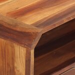 vidaXL Meuble TV 110x30x40 cm Bois d'acacia massif