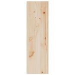 vidaXL Armoire murale 30x30x100 cm Bois de pin massif