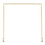 Esschert Design Tige de table décorative avec pince doré