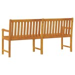 vidaXL Banc de jardin 180 cm Bois solide d'acacia