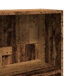 vidaXL Bibliothèque vieux bois 60x24x176 cm bois d'ingénierie