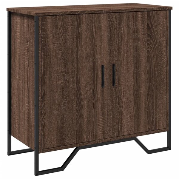 vidaXL Buffet chêne marron 78x35 5x74 5 cm bois d'ingénierie