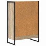 vidaXL Bibliothèque Sonoma 80 x 30 x 155 cm Bois d'ingénierie