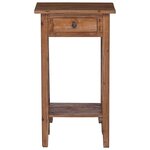 vidaXL Support de Plante Marron 34 x 25 x 52 cm Bois d'Acajou