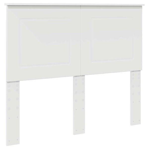 vidaXL Tête de lit Blanc 135 cm Bois d'ingénierie