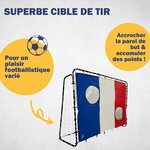 Best Sporting 11061 - Cible de tir "France" 193 x 150 cm avec 2 trous de tir