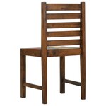 vidaXL Chaises à manger lot de 2 bois de récupération solide