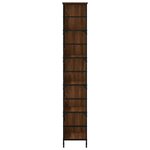 vidaXL Bibliothèque chêne marron 78 5x33x188 5 cm bois d'ingénierie