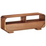 vidaXL Meuble TV 110x30x40 cm Bois d'acacia massif