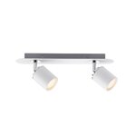 Spot Tube IP44 max. 3x10 W GU10 blanc/chromé