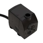 vidaXL Fontaine à eau avec pompe 60x60x94 cm Bois de sapin massif