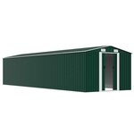 vidaXL Abri de jardin Vert 257x779x181 cm Acier galvanisé