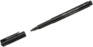 Feutre encre de chine PITT artist pen Pointe Calligraphie 2,5 mm Noir FABER-CASTELL