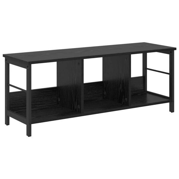 vidaXL Étagère Chêne noir 102 x 32 x 40 5 cm Bois d'ingénierie