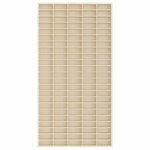 vidaXL Étui d'affichage Marron 50 x 4.5 x 96 cm Bois d'ingénierie