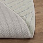 vidaXL Tapis de surface Rond PALMERAS Vert Ø 120 CM Polyester