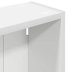 vidaXL Armoire murale de salle de bain Blanc 40 x 14 x 70 cm