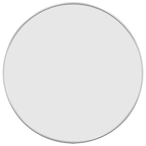 vidaXL Miroir mural Argenté Ø 50 cm Rond