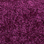 vidaXL Tapis d'escalier 30 pièces 65 x 21 x 4 cm Violet Demi-rond Grand