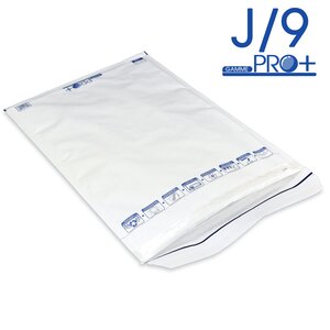 Lot de 200 enveloppes à bulles pro+ blanches j/9 format 290x445 mm