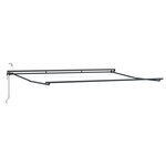 vidaXL Auvent rétractable électrique Vert  Blanc  Anthracite 5 x 3 m