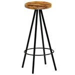vidaXL Meuble de bar 5 Pièces Bois massif de manguier 120x60x107 cm